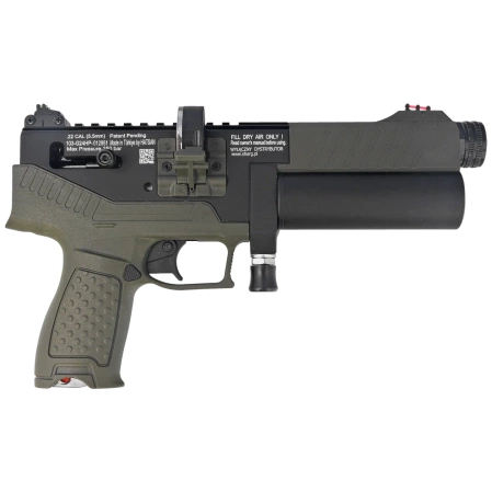 Pistolet wiatrówka PCP Hatsan Velox Olive Drab 6.35 mm