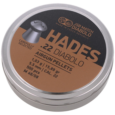 JSB Diabolo Hades Pellets .22 / 5.5mm, 500psc (546290-500)