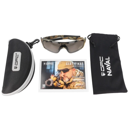 OPC Tactical JET I Naval Matt Camo, Smoke glasses (N TJ I MATT CAMO)