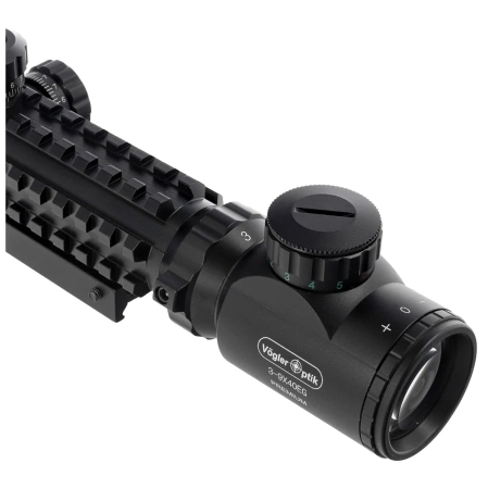 Luneta celownicza Vögler Optik Premium 3-9x40EG Mil-Dot 1'' z podświetleniem, montaż 22 mm