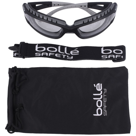 Bolle Tracker, Clear Platinium Tactical Glasses (TRACPSI)