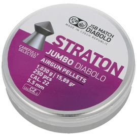JSB Straton Jumbo 5.50 mm pellets, 250 pcs (546238-250)