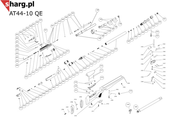 Adapter for charging the cartouche Hatsan PCP airgun  (2323)