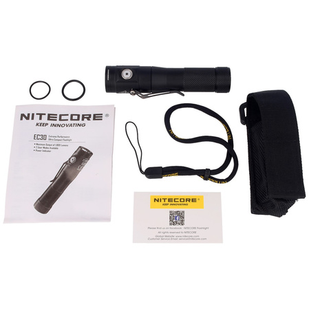 Nitecore EC30, 1800 lm, 1x18650 flashlight (EC30)