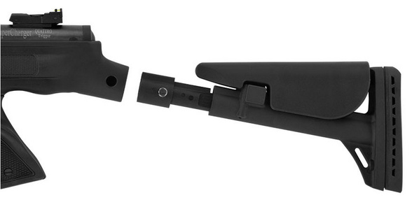 Hatsan Mod 25 SuperTact QE, Air Pistol with QE barrel