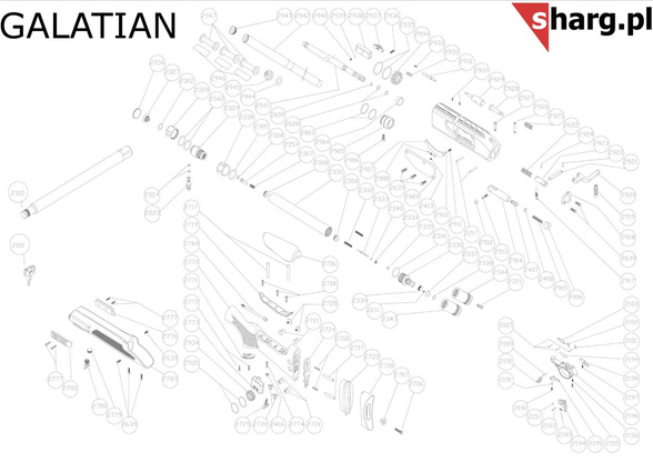 Hatsan Airgun Barrel Nut AirMax, AT44, BT65, BullBoss, Flash, Galatian, Gladius, Nova, Hercules (2945)