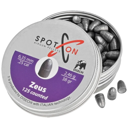 Spoton Zeus Slug 38 .25/6.35mm, 125 psc 2.46g/38.0gr