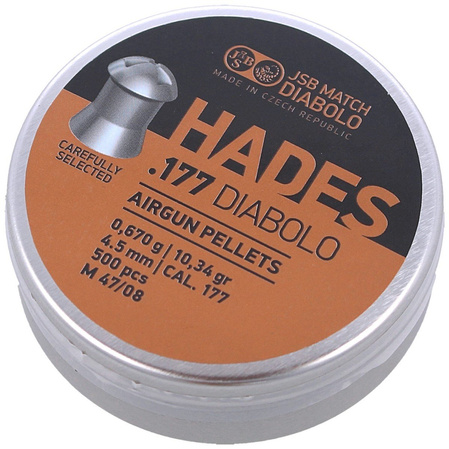 JSB Diabolo Hades Pellets .177 / 4.5mm, 500psc (546292-500)