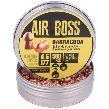 Apolo Air Boss Barracuda Copper AirGun Pellets .177 / 4.5 mm, 500 psc 070.g/ 11.0gr (30002)