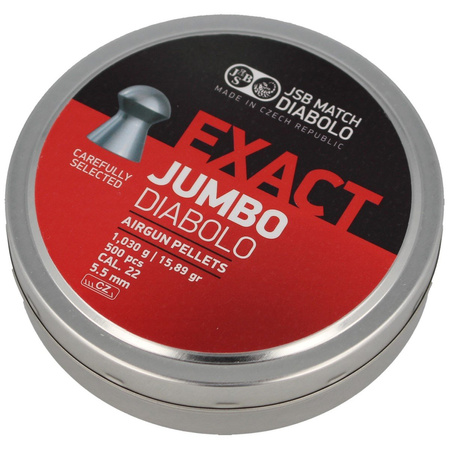 JSB Exact Jumbo Pellets 5.52mm, 500psc (546247-500)