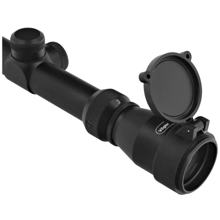 Riflescope Vögler Premium 3-9x40 Mil-Dot 1" Flip-Open, Mount 11 mm
