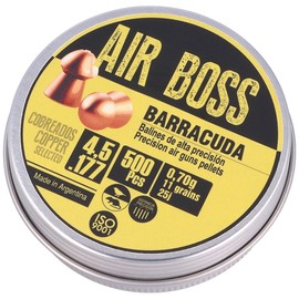 Śrut Apolo Air Boss Barracuda Copper 4.5 mm, 500 szt. 070.g/ 11.0gr (30002)