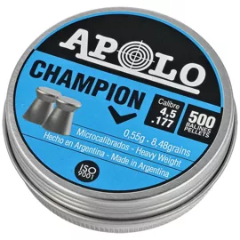 Śrut Apolo Champion 4.52 mm, 500 szt. 0.55g/8.48gr (19001-2)