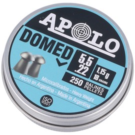 Śrut Apolo Domed 5.51 mm, 250 szt. 1.15g/18.0gr (19911-1)