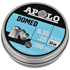 Śrut Apolo Domed 6.35 mm, 200 szt. 2.13g/33.0gr (19912)