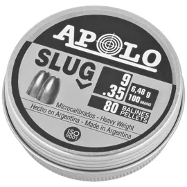 Śrut Apolo Slug 100 9 mm, 80 szt. 6.48g/100.0gr (19308)