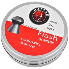 Śrut Hatsan Flash 6.35 mm, 125 szt. 2.07g/32.0gr