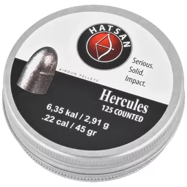 Śrut Hatsan Hercules 6.35 mm, 125 szt. 2.91g/45.0gr