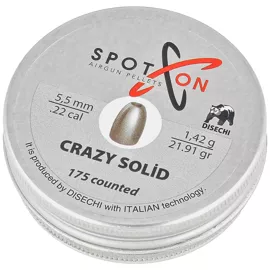 Śrut Spoton Crazy Solid Slug 22 5.5 mm,  175 szt. 1.42g/21.91gr