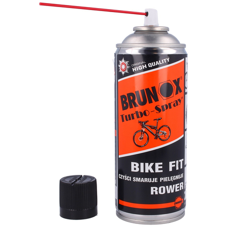 Brunox Bike Fit 400ml, preparat do czyszczenia łańcucha roweru (BT192)