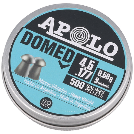 Śrut Apolo Domed 4.52 mm, 500 szt. 0.60g/9.0gr (19913-2)