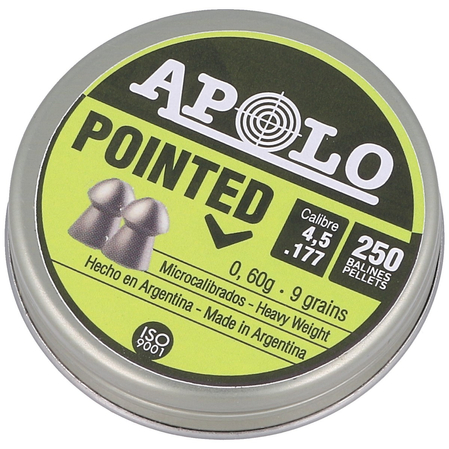 Śrut Apolo Premium Pointed 4.52mm, 250szt (E19102-2)