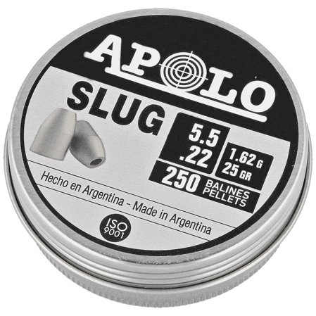 Śrut Apolo Slug 25 5.5 mm, 250 szt. 1.62g/25.0gr (19301)