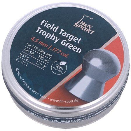 Śrut H&N Field Target Trophy Green 4.5mm, 300szt (92664500013/300)