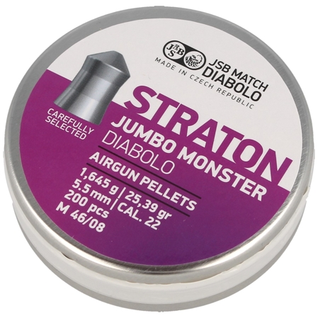 Śrut JSB Diabolo Straton Jumbo Monster 5.51mm 200szt (546289-200)