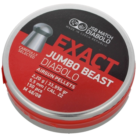 Śrut JSB Exact Jumbo Beast 5.52mm, 150szt (546387-150)