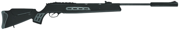 Wiatrówka Hatsan 125 Sniper 4.5 mm, tłumik